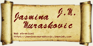 Jasmina Murašković vizit kartica